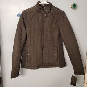 Weatherproof Quilted Moto Jacket